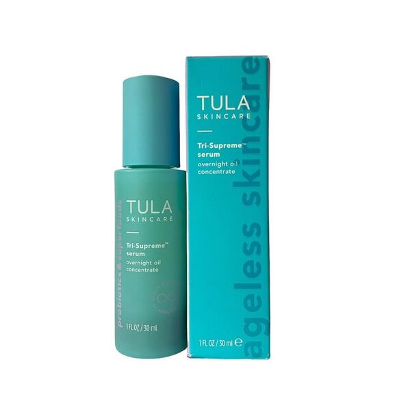 TULA Skincare Tri-Supreme Serum Overnight Oil Concentrate 1 fl oz - Picture 4 of 5